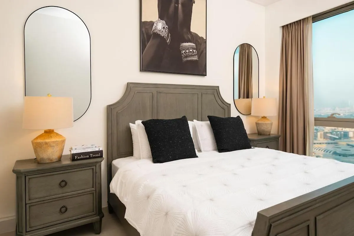 Apartment Ultimate 2Br Burj&Fountain View 4 Min-Dubai Mall